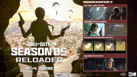 NEW MW2 Lara Croft BUNDLE FIRST LOOK Season 5 Reloaded Update MORE