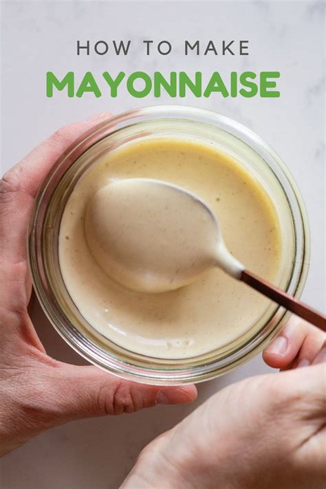 Homemade Mayonnaise Is A Quick Condiment That Can Be Made With Typical