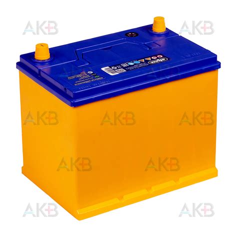 Купить Автомобильный аккумулятор Аком Asia 75Е 12V 75Ач 630A обр. пол ...