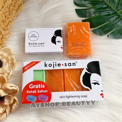 Jual Kojie San Acid Soap 65g Sabun Kojie San Travel Pack 6in1