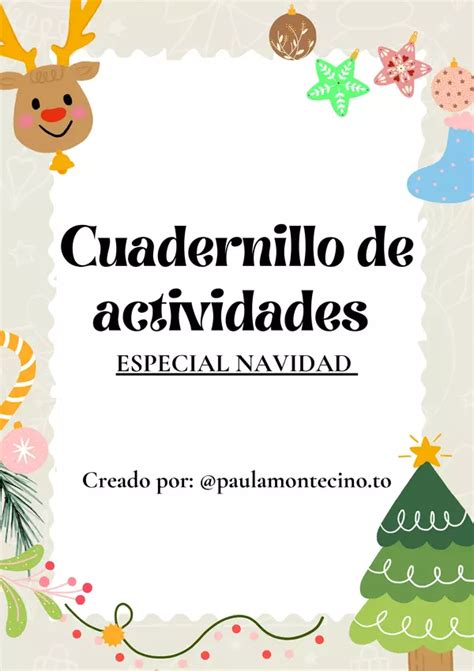 CUADERNILLO NAVIDAD Profe Social