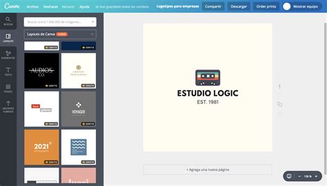 Crea logos para empresas y negocios online gratis - Canva