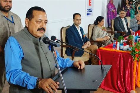 Dr Jitendra Singh Bats For Indigenous Solutions To Health Issues