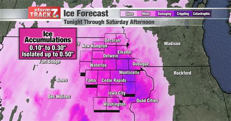 Red Alert Day Ice Accumulations Could Lead To Dangerous Travel Late