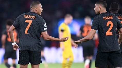 Trophée des champions Hakimi dentrée Mbappé toujours dans laxe