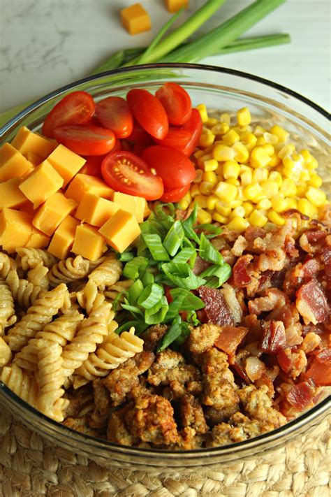 Loaded Cowboy Pasta Salad My Incredible Recipes