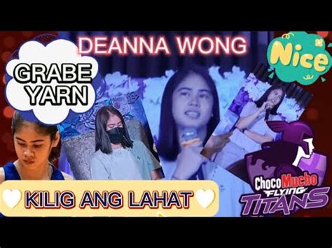 Deanna Wong Grabe Yarn Dinumog Pinagka Guluhan Pina Kilig Ang Mga