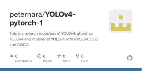 GitHub Peternara YOLOv4 Pytorch 1 This Is A Pytorch Repository Of