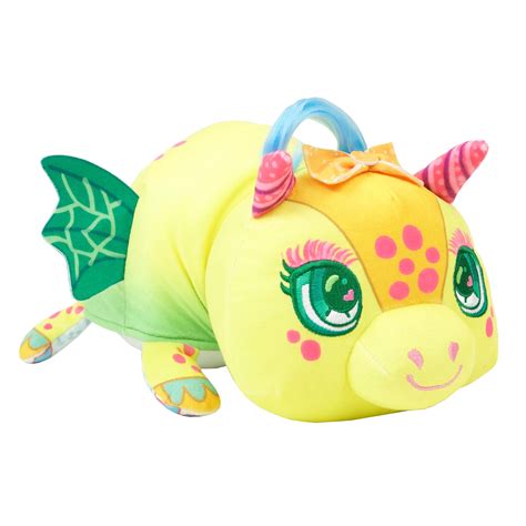 FlipaZoo Dream N Play 15" Plush - Jewel Unicorn / Juno Dragon - Walmart.com