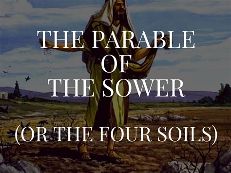 Panis Circenses The Parable Of The Sower Or Four Soils Matthew