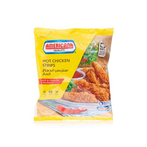 Americana Hot And Crunchy Chicken Strips 750g Waitrose Uae And Partners