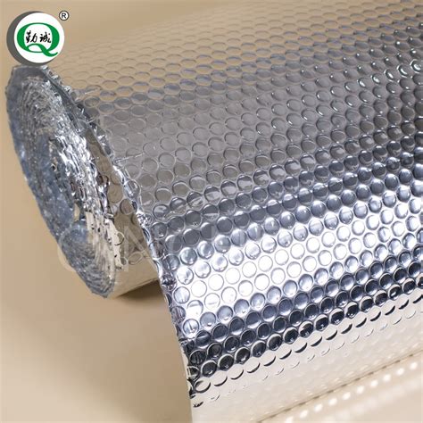 Waterproof Material Aluminum Foil Bubble Insulation Double Sided Foil