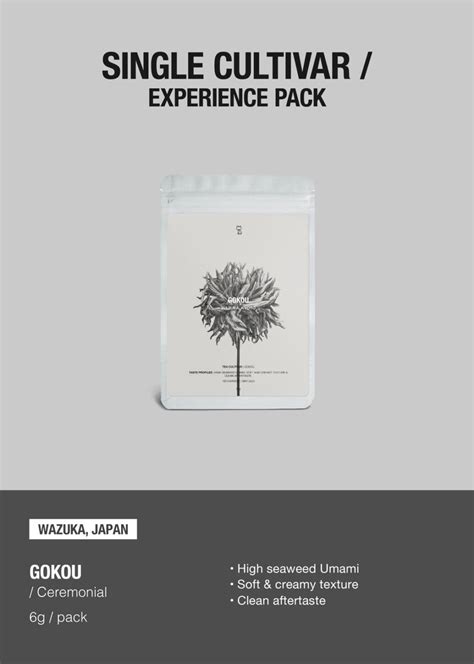 SINGLE CULTIVAR MATCHA THE EXPERIENCE PACK Niko Neko Matcha