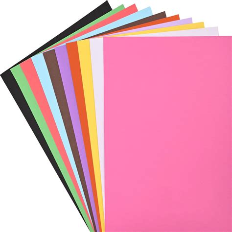 A3 Poster Board Vints 50 Sheets Colorful Poster Board 10 Assorted