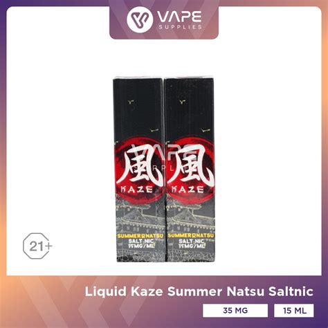 Jual Liquid Kaze Summer Natsu Salt Nic Ml By Emkay Brewer X Cmw