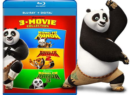 Kung Fu Panda 3 Movie Blu Ray Collection Only 19 99 Regularly 40 At