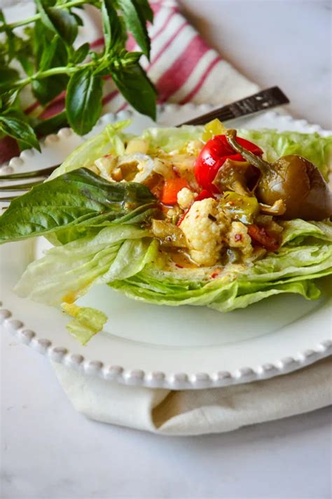 Simple Iceberg Lettuce Salad (Italian Style) - This Is How I Cook