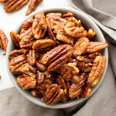 Skillet Roasted Maple Cinnamon Pecans V Gf Paleo A 6 Ingredient