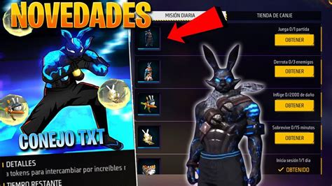 Garena Regala Nuevo Conejo Textura Novedades Y Recompensas Free