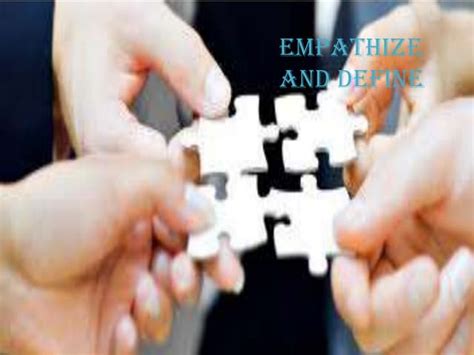 Empathize and define | PPTX 
