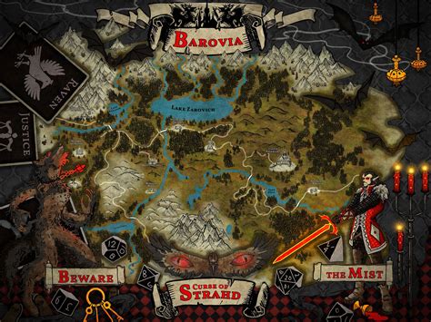 Curse of Strahd | Inkarnate - Create Fantasy Maps Online