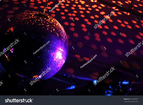 Disco Ball Bright Rays Night Party Stock Photo 739536487 Shutterstock