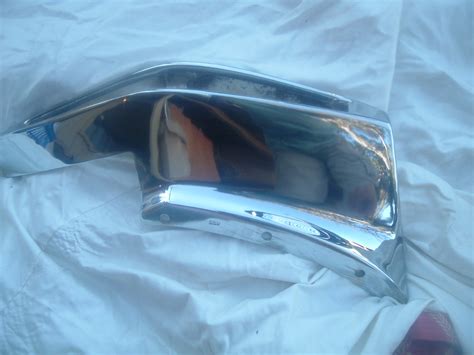 1971 1972 Cadillac Rear Bumper End Rechromed Original Gm