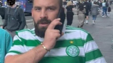 Image Released Of Man In Celtic Top As Police Probe Glasgow City Centre