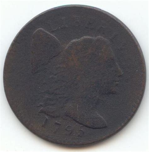 1795 Liberty Cap Large Cent Plain Edge Overall VG Details EBay