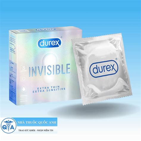 Bao Cao Su Durex Invisible Si U M Ng M Kh T H P Chi C Nh Thu C