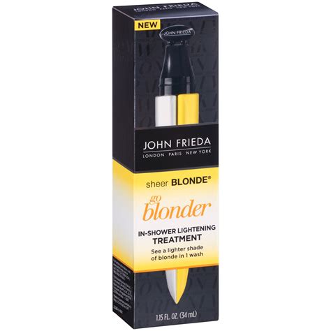 John Frieda Sheer Blonde Go Blonder In Shower Lightening Treatment Fl Oz