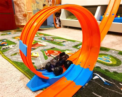Double Loop Monster Truck Loop Compatible With Hot Wheels Track Etsy