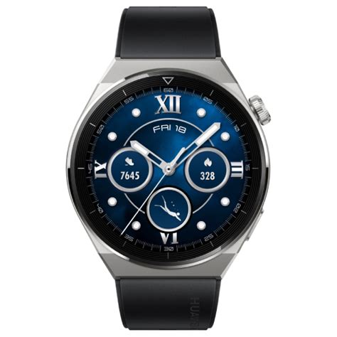 Купить Смарт-часы HUAWEI Watch GT3 Pro 46mm Black Fluoroelastomer Strap ...