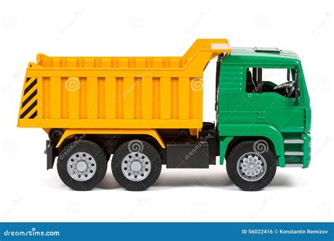 Dump truck stock photo. Image of isolated, construction - 56022416