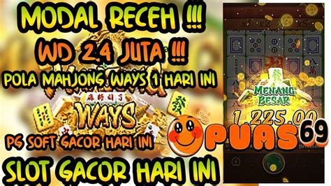 Pg Soft Gacor Hari Ini 📌 Pola Mahjong Ways 1 Hari Ini 📌 Slot Gacor Hari Ini 📌 Cara Main Mahjong