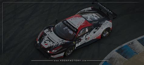 Koda Factory Huanjaal Motorsport Ferrari 488 Gt3 Iracing