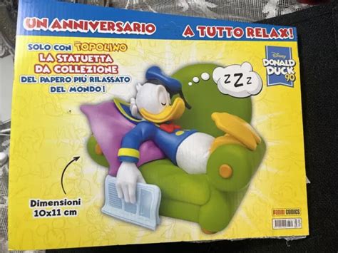 TOPOLINO N 3576 Statua Statuetta Paperino Anniversario Collezione