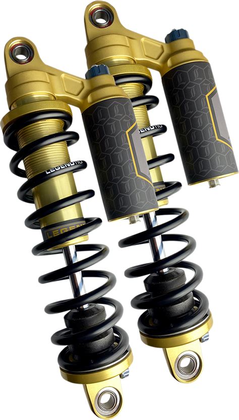 Legend Revo ARC Gold 14 Heavy Duty Rear Shocks 1984 2000 Harley FXR