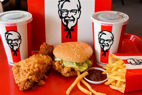 KFC fast food restaurant. editorial photo. Image of food - 192574346