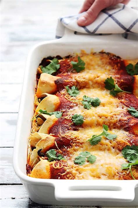 Leftover Turkey Enchilada Casserole