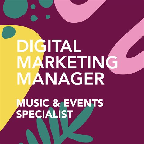 Digital Marketing Manager Music And Events Specialist The Everyday Agency