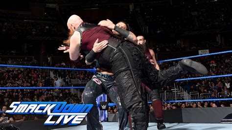 Breezango Vs Bludgeon Brothers SmackDown LIVE Jan 2 2018 YouTube