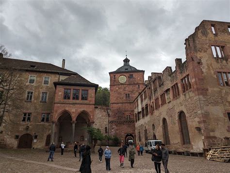 Visiting Heidelberg Castle in Heidelberg, Germany