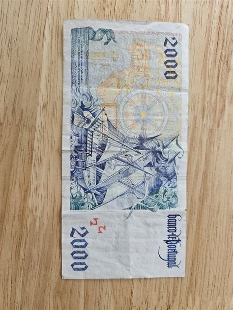 Banknoten Schein Escudos Portugal Kaufen Auf Ricardo