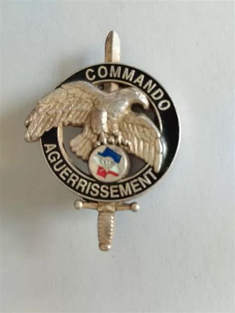 INSIGNE CEC COMMANDO AGUERRISSEMENT CNEC Arthus Bertrand GS 145 EUR