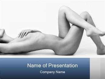 Naked Beautiful Woman Powerpoint Template Backgrounds Google Slides Id