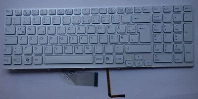 Keyboard Sony Vaio Sve151g13m Sve1512c6ew Sve151d11m Sve151 LED Backlit