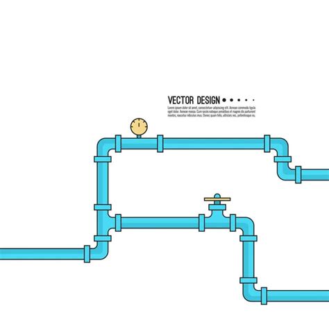 วาล์วและท่อส่งน้ำมัน ภาพเวกเตอร์สต็อก วาล์วและท่อส่งน้ำมัน ภาพประกอบที่ปลอดค่าลิขสิทธิ์