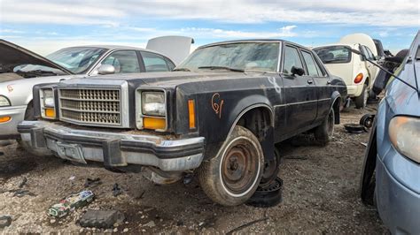 Junkyard Gem 1980 Ford Granada 4 Door Sedan Autoblog