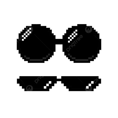 Pixel Glasses, Pixel, Glasses, Shades PNG Transparent Clipart Image and ...